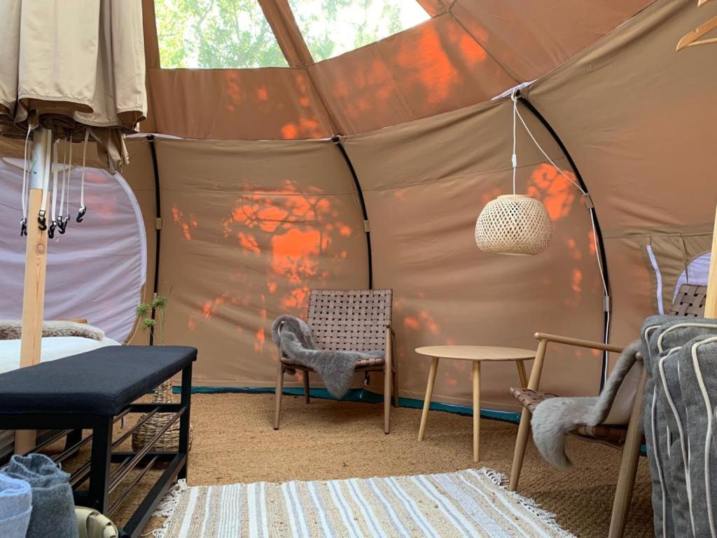 Romantic Luxus Glamping 3 Idestrup Eksteriør bilde